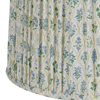 Shaped Green Lamp & Shade
