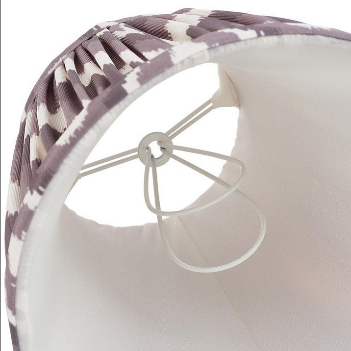 16cm tapered shade with a clip to fit golf or candle bulbs. Unique chevron pattern design in grey with tapered edge detailing.
Perfect when paired with decorative table lights, wall lights or chandeliers.