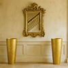 Extra Tall Gilt Vase I Oversize