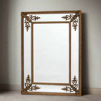 Ornate Mirror Gold 120x88cm