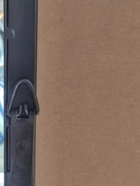 Curved Window Mirror with 9 Panels