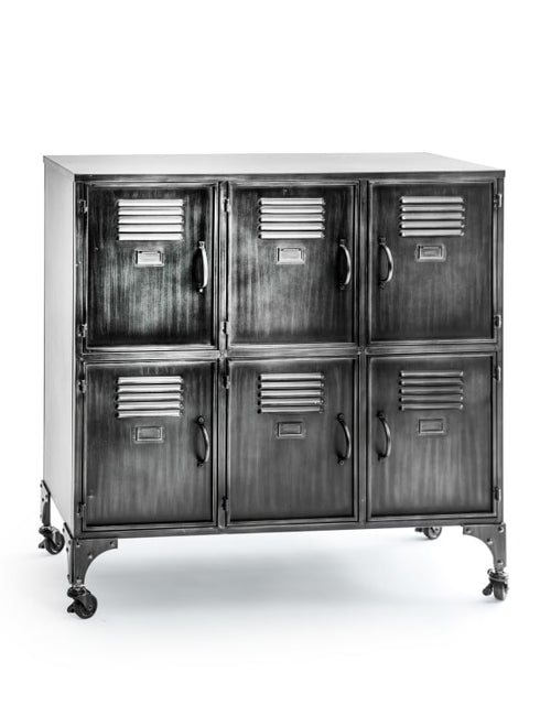 Industrial Metal Cabinet 90 cm