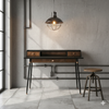 Industrial Two Drawer Desk