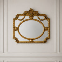 Ornate Swag Overmantle 115 x 112