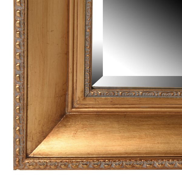 Large Plain Gold Mirror