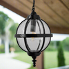 Cast Iron Victorian Globe Outdoor Light IP67 H65 W37 cm