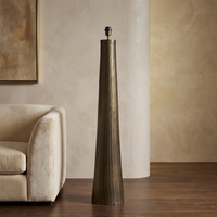 Large bronze floor lamp 