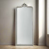 Tall Silver Leaner Mirror 190 cm