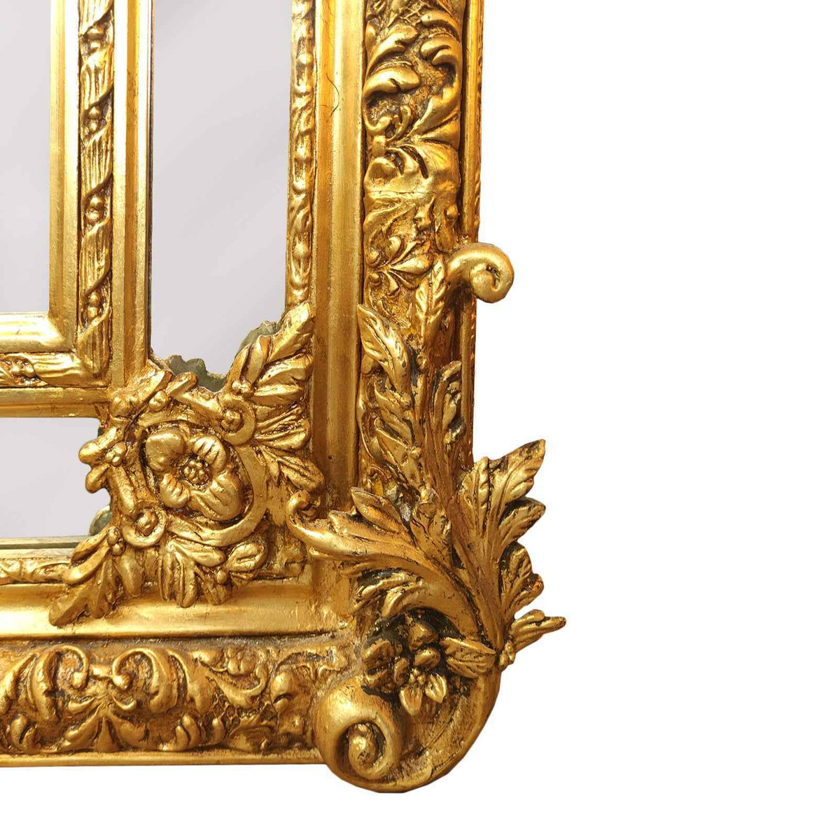 Ornate Giltwood Frame with Cherub Accents