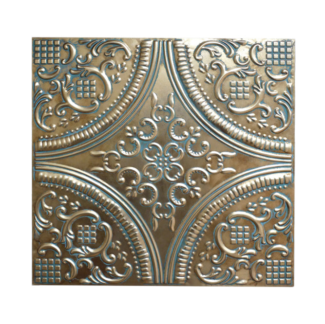 Large Square Metal Wall Decor 73 cm