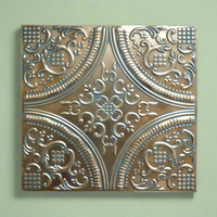 Large Square Metal Wall Decor 73 cm