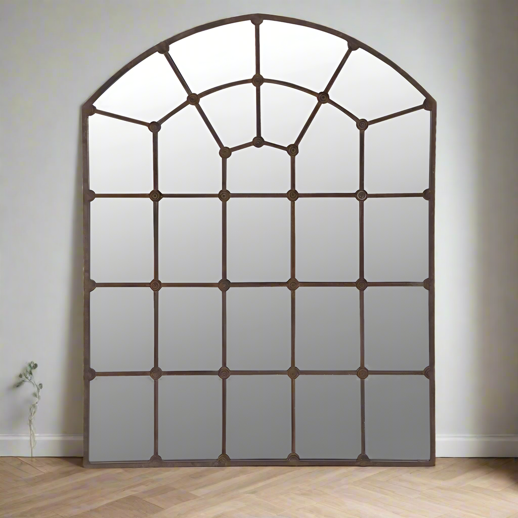 Decorexi | Window Mirror I Oversize I Arched Bronze I Wall Mirror ...
