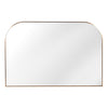 Large Gold Metal Framed Overmantle 100 cm x 150 cm