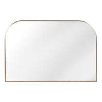 Large Gold Metal Framed Overmantle 100 cm x 150 cm