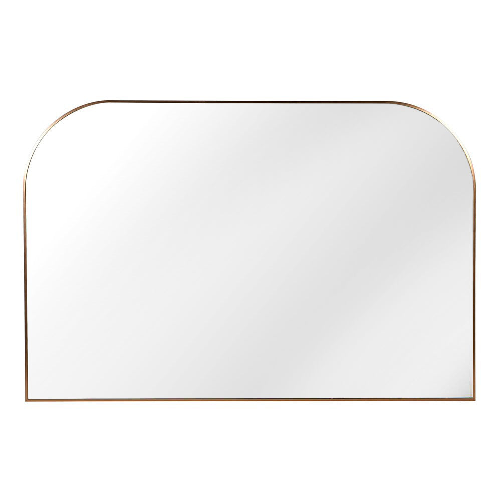 Large Gold Metal Framed Overmantle 100 cm x 150 cm