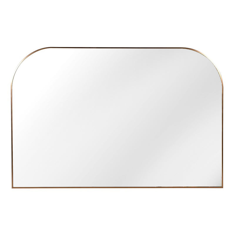 Large Gold Metal Framed Overmantle 100 cm x 150 cm