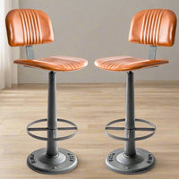 Leather Bar Stool