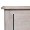 Soft Off White Wooden 6 Drawer Chest 130 cm