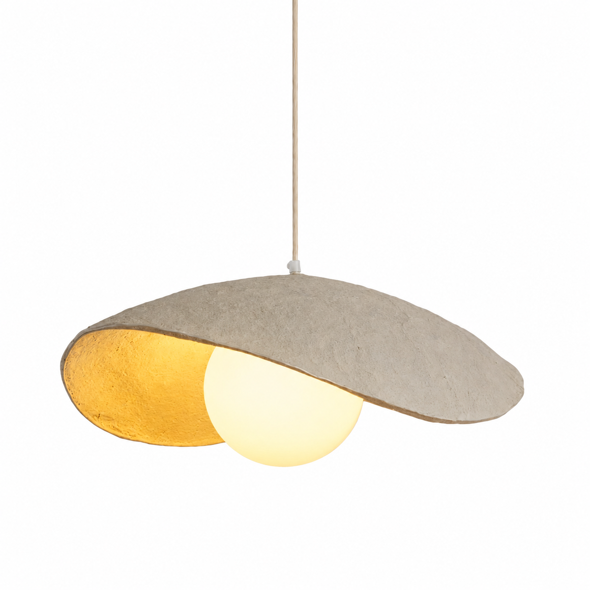 Contemporary Wave Pendant Light