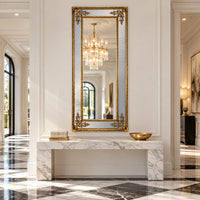 Ornate Gilt Panelled Mirror