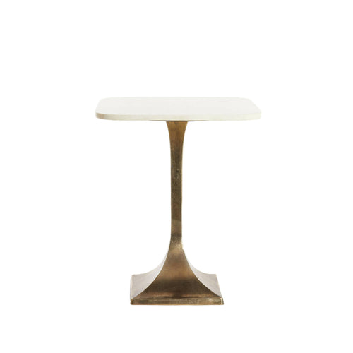 Marble Top Side Table 53 cm