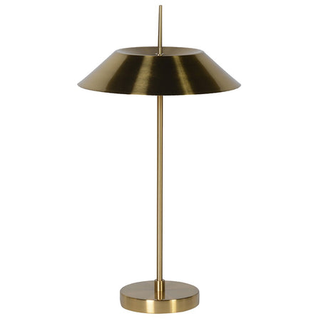 Black & Gold Lamp with Ombre Shade 47 cm