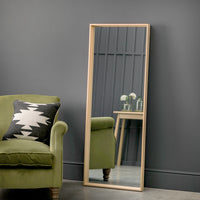 Mirror - Tall- Oak Framed - 142 cm