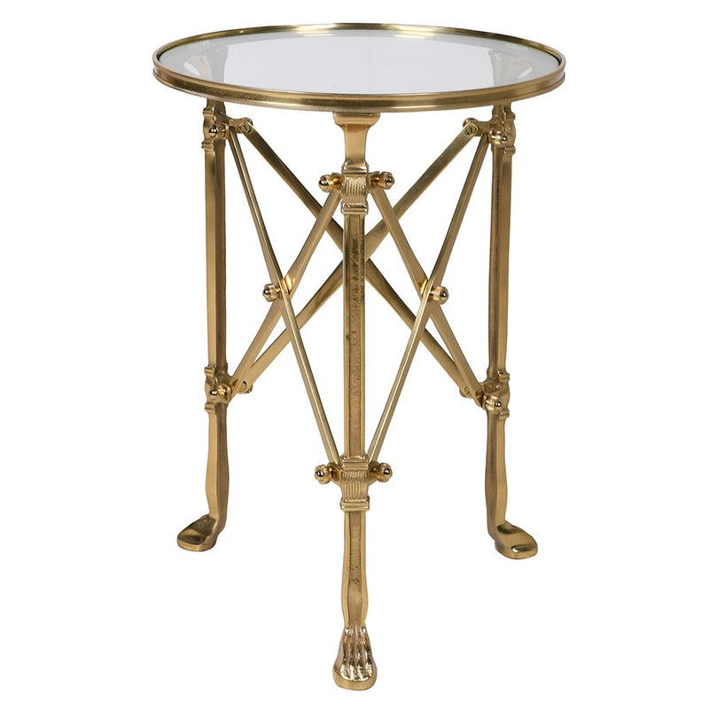 Brass Table Multi Support Legs H: 58 cm