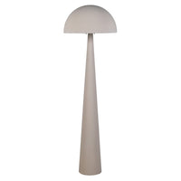 A great urban styled floor lamp, perfect in an industrial studio or a Scandi styled interior.&nbsp; Brutalist in it's construction, this ultra sleek light is sculptural in appearance and yet offers a perfectly useful and stunning way to light your space.&nbsp; The domed shade creates a soft balanced silhouette with the tall conical base.&nbsp; &nbsp;There is no room in the house where this lamp would not stand out,&nbsp; minimalist shape maximum impact.&nbsp;
