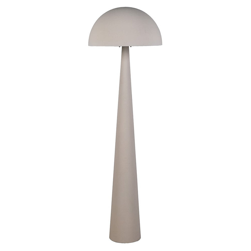 A great urban styled floor lamp, perfect in an industrial studio or a Scandi styled interior.&nbsp; Brutalist in it's construction, this ultra sleek light is sculptural in appearance and yet offers a perfectly useful and stunning way to light your space.&nbsp; The domed shade creates a soft balanced silhouette with the tall conical base.&nbsp; &nbsp;There is no room in the house where this lamp would not stand out,&nbsp; minimalist shape maximum impact.&nbsp;
