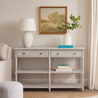 Narrow Painted Console Table