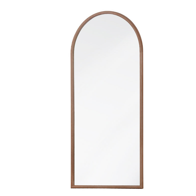 Tall, natural Oak frame and lots of mirror !!! Perfect to lean against a bedroom or dressing room wall. It will add glamour and extra light to your room.&nbsp; Rare to find an Oak framed mirror in this arched design.&nbsp; Superb hall mirror, would look great in a kitchen or dining room and in a Scandi style living room.&nbsp;&nbsp; Natural frames work well in a clean uncluttered interior.


H: 180 cm W: 80 cm