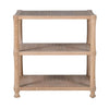 Three Tiered Wooden Side Table