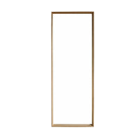 Tall Mirror Oak Framed 142 cm x 53 cm