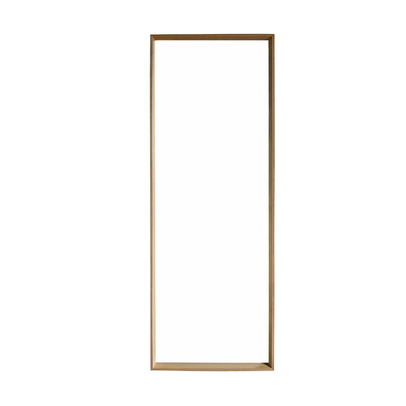 Tall Mirror Oak Framed 142 cm x 53 cm