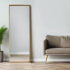 Tall Mirror Oak Framed 142 cm x 53 cm