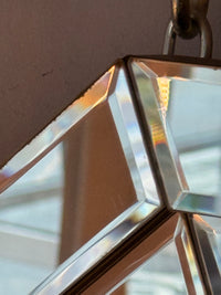 Venetian Glass Octagonal Mirror 108 cm x 76 cm - CLEARANCE