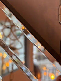 Venetian Glass Octagonal Mirror 108 cm x 76 cm - CLEARANCE