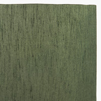 Olive Green Slubbed Faux Silk Shade with Goid Linnig - 45 cm