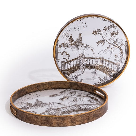 These decorative trays are a simple yet impactful way to elevate your space. They offer both style and function, helping you keep things organized while also contributing to your home's aesthetic