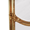 Elegant Giltwood Tall Mirror with Garland Divide