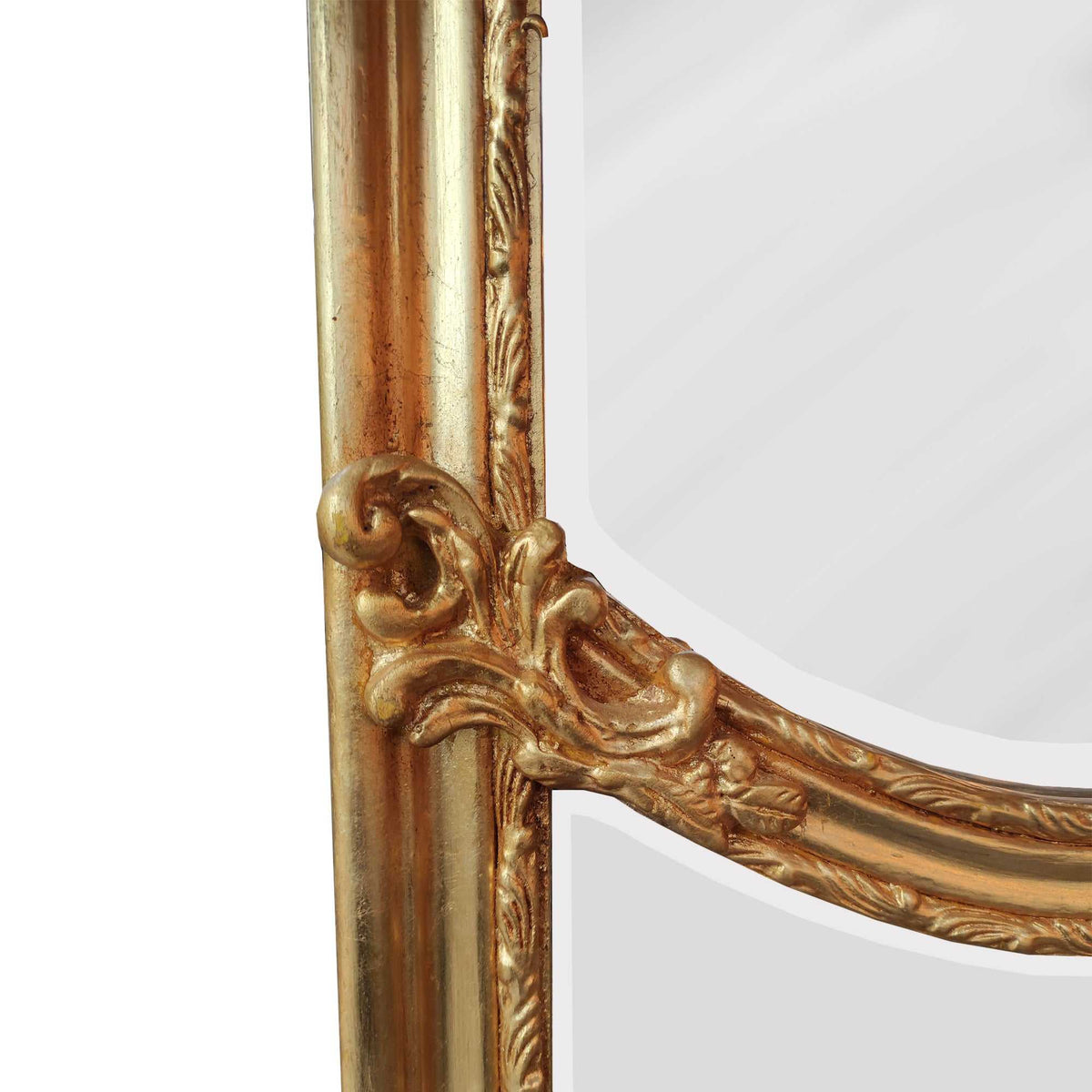 Giltwood Tall Mirror ornate frame