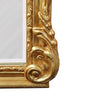 Elegant Giltwood Tall Mirror with Garland Divide