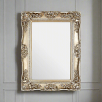 Ornate Mirror - Champagne Silver - 110cm x 80cm