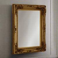 Ornate Mirror Gold 119 cm