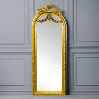Tall Ornate Dressing Mirror 149 x 57 cm