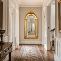 Ornate Gold Arched Mirror