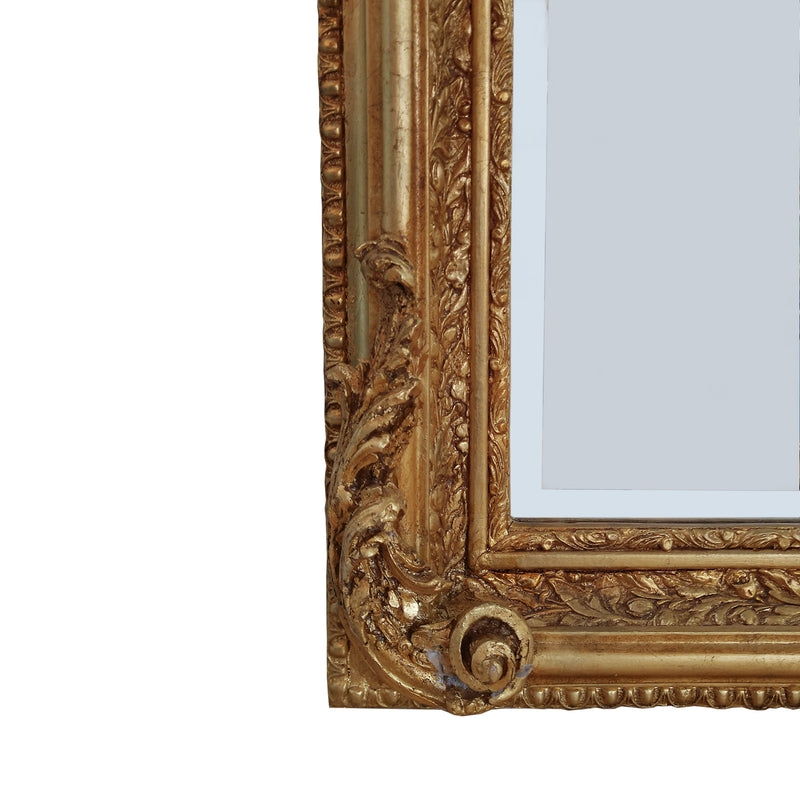 Ornate Giltwood Mirror 158 x 85 cm