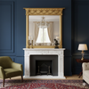 Ornate Giltwood Overmantle 152 cm x 149 cm