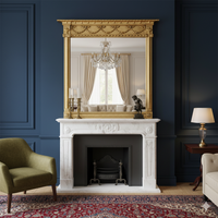 Ornate Giltwood Overmantle 152 cm x 149 cm